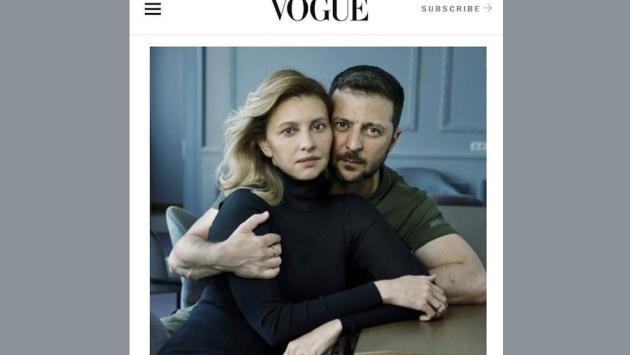 Volodymyr e Olena Zelensky su Vogue, scoppia bufera