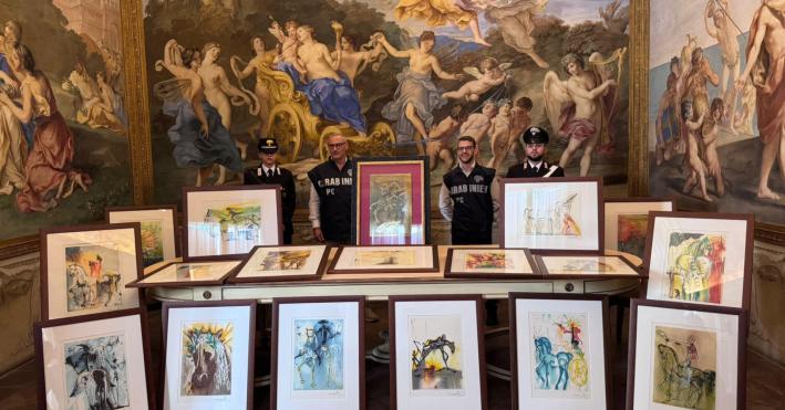 Navigare Srl, 18 opere Dalì sequestrate da stessa collezione