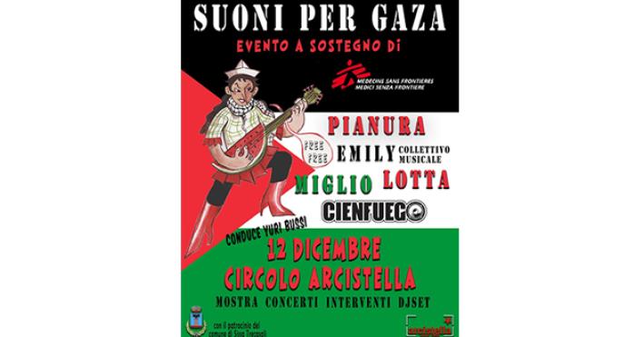 Suoni per Gaza Parma: musica, arte e testimonianze per sostenere medici senza frontiere