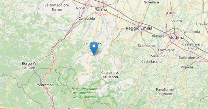 Scossa di terremoto 3.1 ieri sera a Neviano