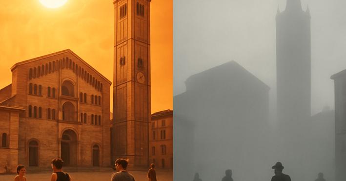 Umidit&agrave;, afa e nebbia: Parma tra i climi peggiori in Italia. Il migliore? Bari