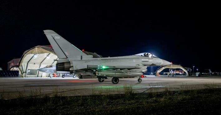 I caccia britannici hanno abbattuto droni diretti in Giordania e Bahrein