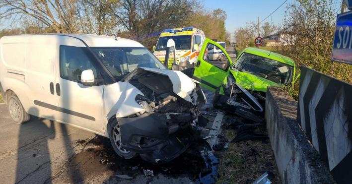 Due incidenti a Busseto