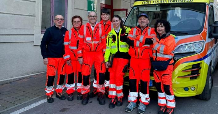 Il bambino ha fretta di nascere: il parto &egrave; in ambulanza