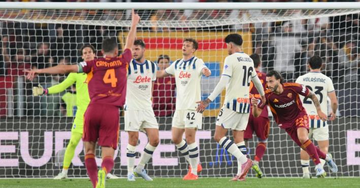 Hermoso risponde a Krstovic: 1-1 tra Roma e Atalanta