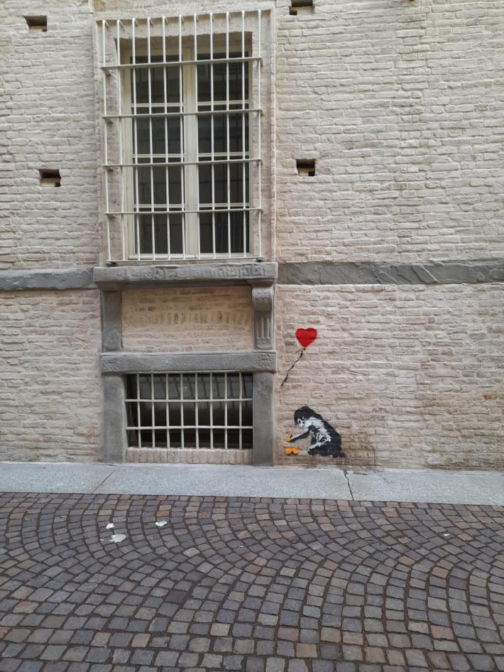 Banksy a Palazzo Tarasconi