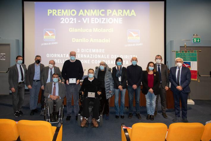 Premio Anmic Parma 2021 a Gianluca Molardi e Danilo Amadei