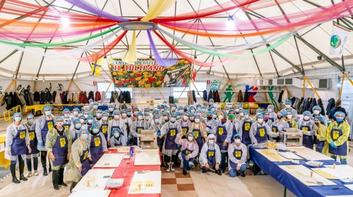 Conclusa la maratona degli anolini solidali 