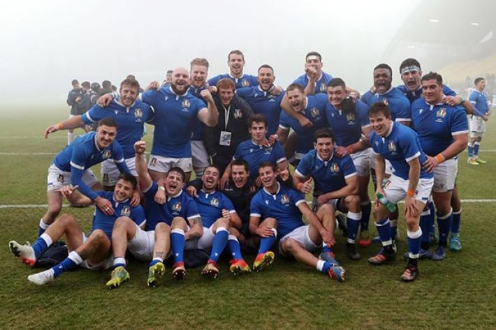 Netta vittoria dell'Italia Emergenti al Lanfranchi contro la Romania A