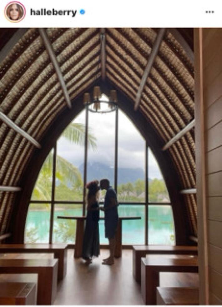 Halle Berry si &egrave; sposata per la quarta volta