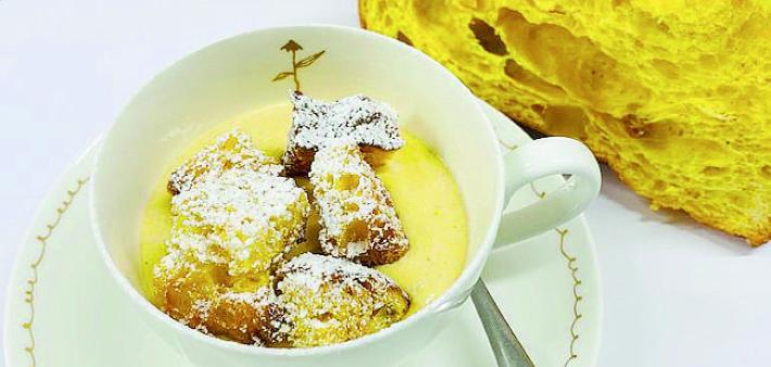 Zuppetta di panettone Per non sprecare nulla