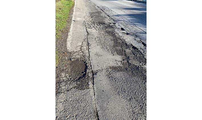 Buche in via Martinella