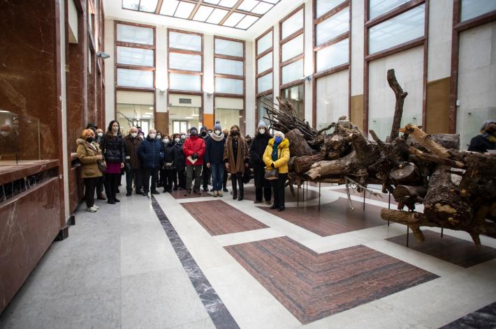 Gli abbonati della Gazzetta in visita alla mostra di Mike Nelson 