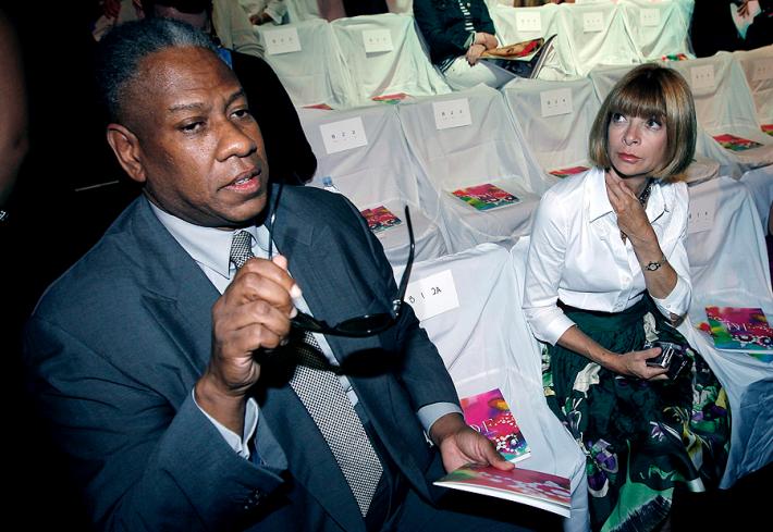 Addio a Andr&egrave; Leon Talley, gigante nero della moda