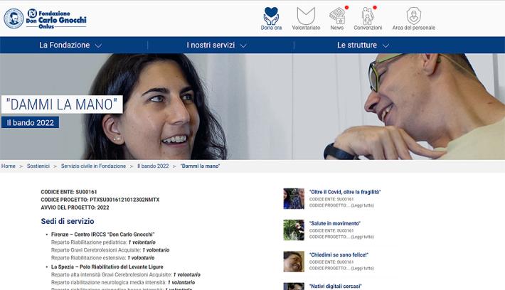 21 progetti per l'assistenza alle persone fragili