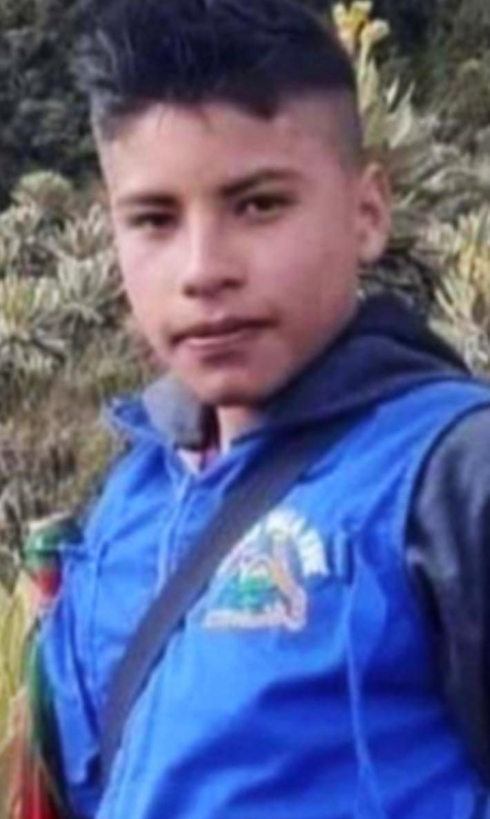 Ucciso a 14 anni mentre difendeva le  terre del suo popolo indigeno