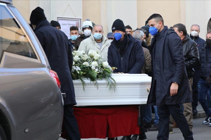 A Langhirano i funerali di Martina
