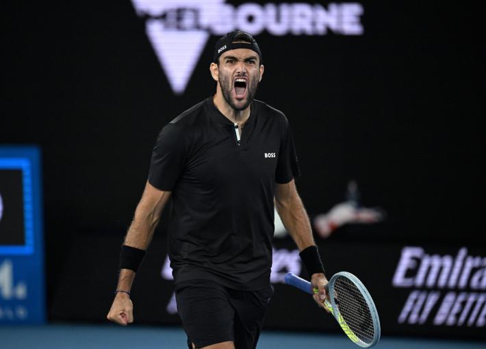 Open Australia: Berrettini, 3 a 2 a Monfils vola in semifinale dove trova Nadal