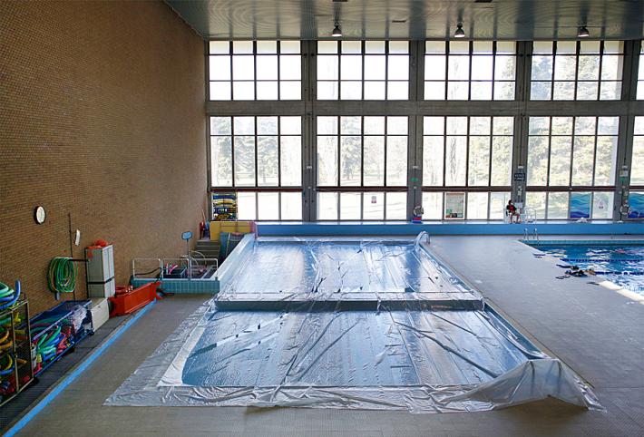 Dopo la chiusura delle due vasche piccole della piscina Ferrari