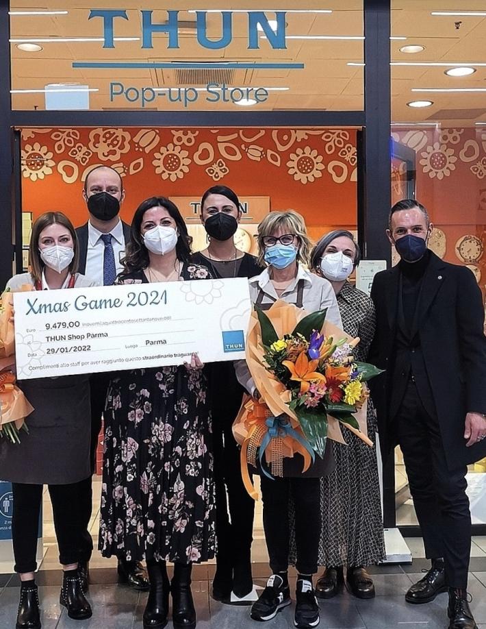 Il Thun Shop del Centro Torri vince la gara fra 120 negozi della catena in Italia