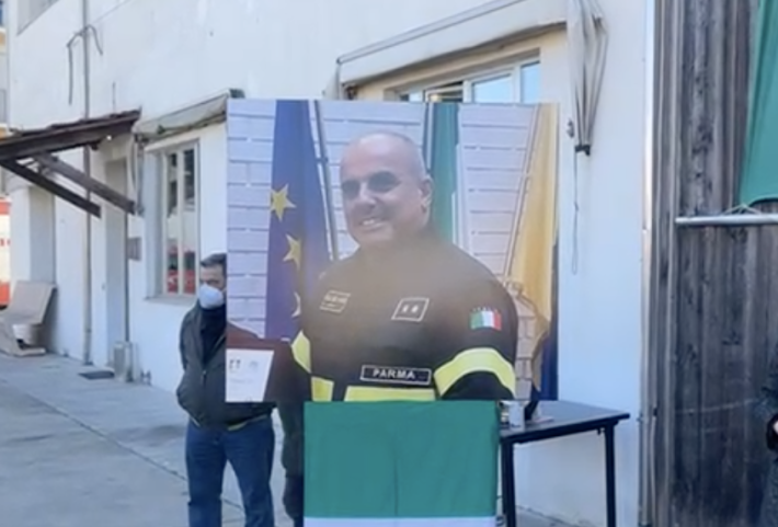 La caserma dei vigili del fuoco di Fidenza intitolata a Giorgio Gardini - Video