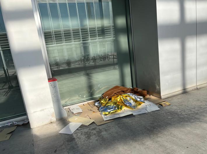 Situazione del senza tetto 