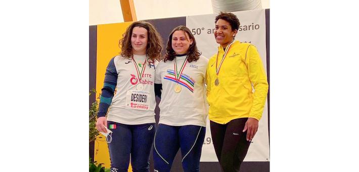  Sara Fantini, dieci volte sul tetto d'Italia