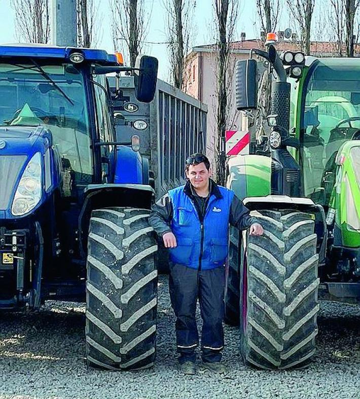 Anzolla &laquo;Io, malato di trattori fin da quando ero un bambino&raquo; 