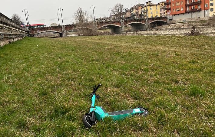 Monopattino greto Parma