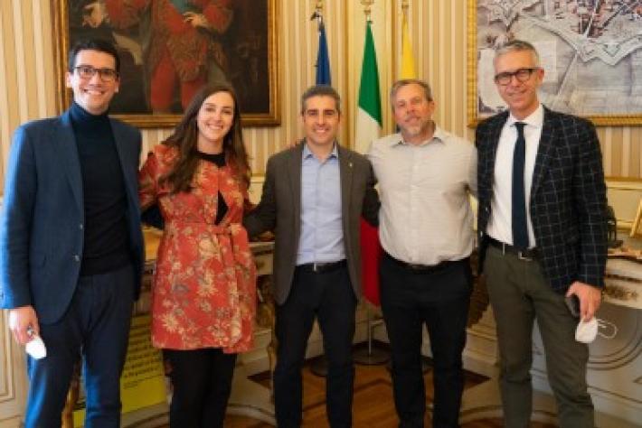 Due visite internazionali in Comune 