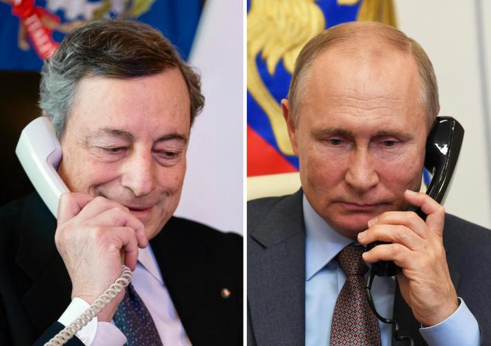 Draghi - Putin