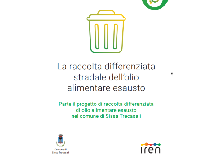 Il progetto Olio esausto a Sissa- Trecasali