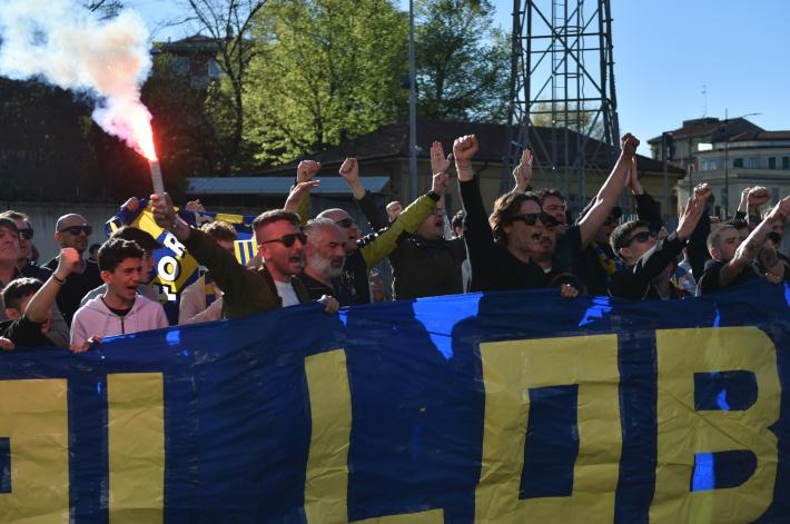 tifosi del Parma al Tardini