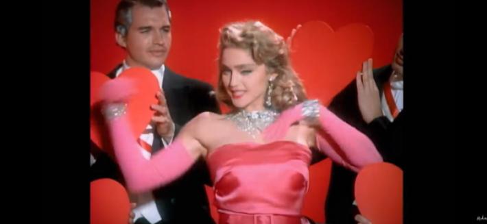 All'asta il vestito che Madonna indoss&ograve; in video Material Girl