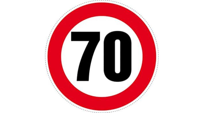 Limitazione della velocit&agrave; in due strade della Bassa