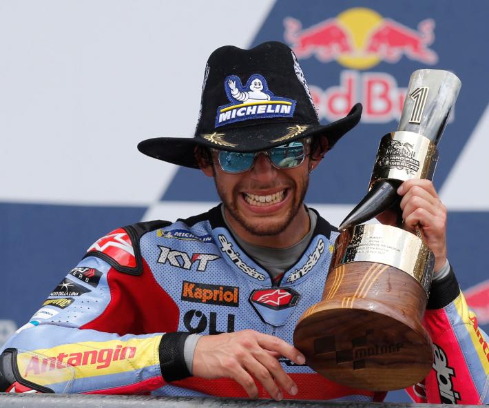 Enea Bastianini: "Bello arrivare in Portogallo da leader"