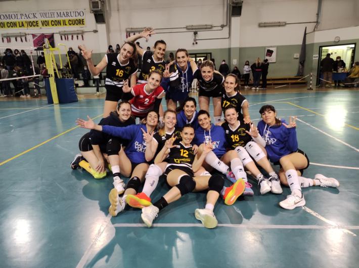 Notizia Galaxy Inzani volley donne serie B2 Volley B2 donne, il Galazy Inzani sbanca Marudo e spera ancora