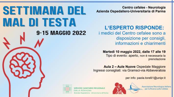 Settimana del mal di testa incontro aperto con gli esperti del Centro cefalee del Maggiore