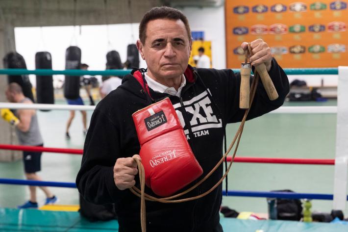 I guantoni da boxe compagni di una vita