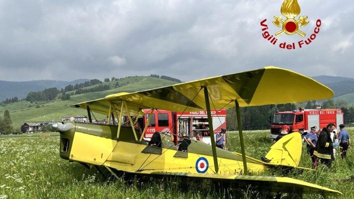 Colpito da infarto pilota aereo riesce ad atterrare e muore