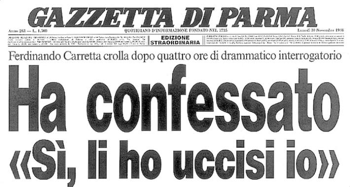 &laquo;Da Maso a Carretta, crimini orribili commessi da ragazzi incensurati&raquo;