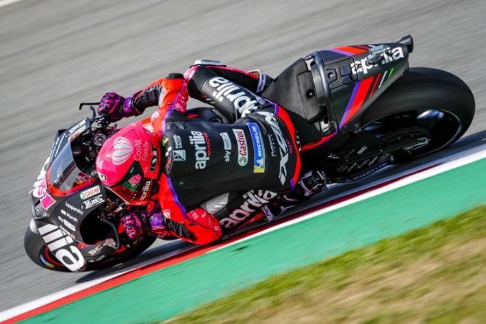 Catalogna; A. Espargaro' in pole, poi Ducati Bagnaia