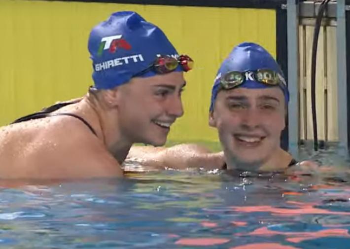 Immensa Giulia: la Ghiretti &egrave; oro  nei 100 rana ai mondiali in Portogallo 