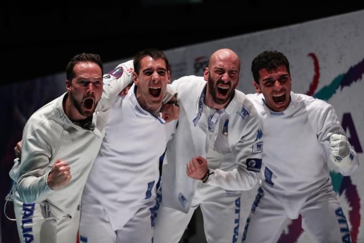 Europei di scherma: Itala d'oro nella spada a squadre