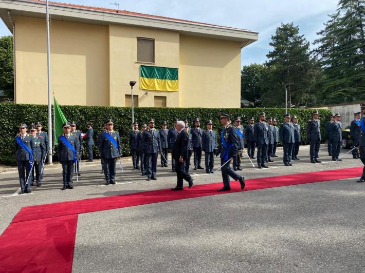 Trasmissione comunicato stampa: Le Fiamme Gialle di Parma hanno celebrato oggi il 248&deg; Anniversario della Fondazione della Guardia di Finanza.