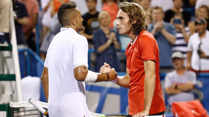 Tsitsipas e Kyrgios multati dagli organizzatori