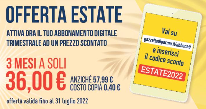 Promo Estate: abbonamento digitale alla Gazzetta per 3 mesi a soli 36 euro