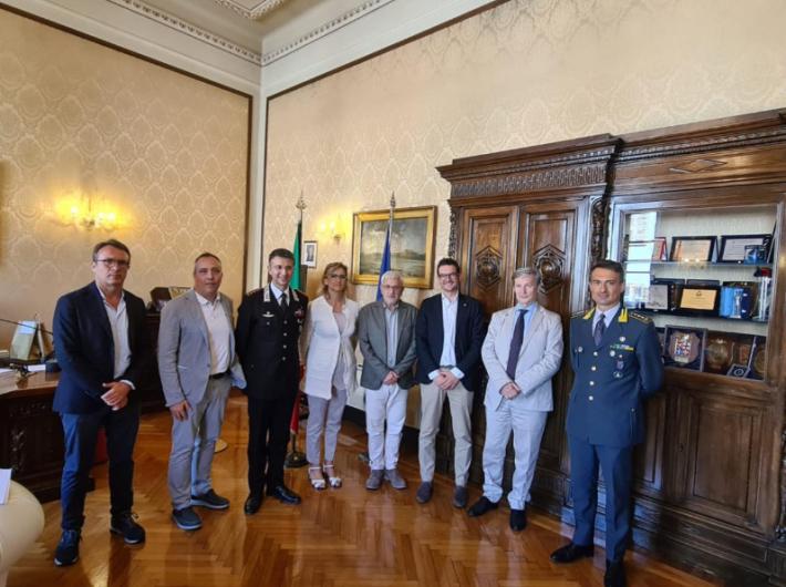 Primo comitato provinciale per l&rsquo;ordine e la sicurezza pubblica per il neo sindaco Michele Guerra