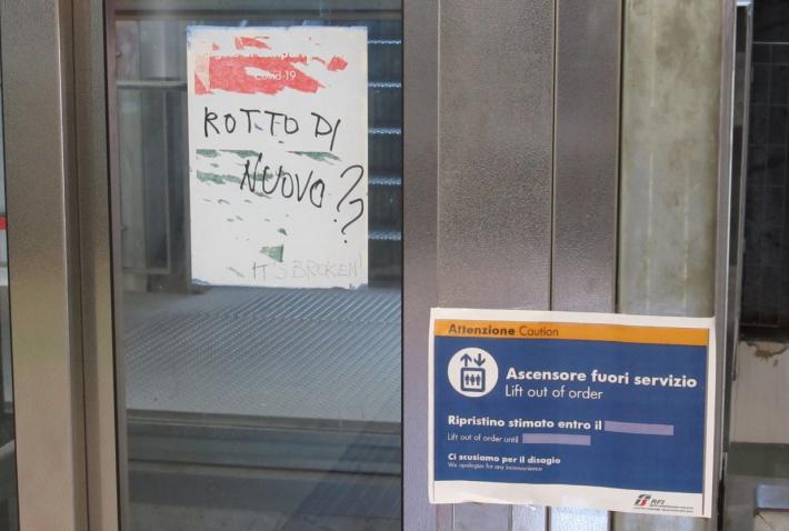 situazione intollerabile stazione di Parma