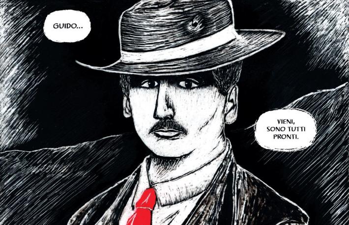 Francesco Pelosi e Rise the cat &laquo;Picelli, vero eroe da fumetti&raquo;